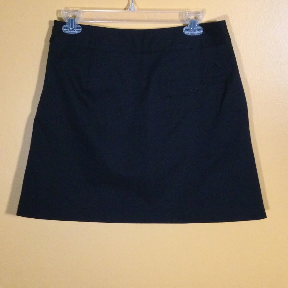 Adidas Climacool Skort Skirt Golf Black Sport Tennis Athletic Active 6 - Picture 3 of 11